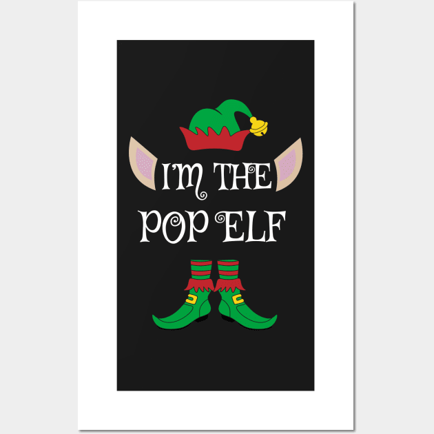 I'm The Pop Christmas Elf Wall Art by Meteor77